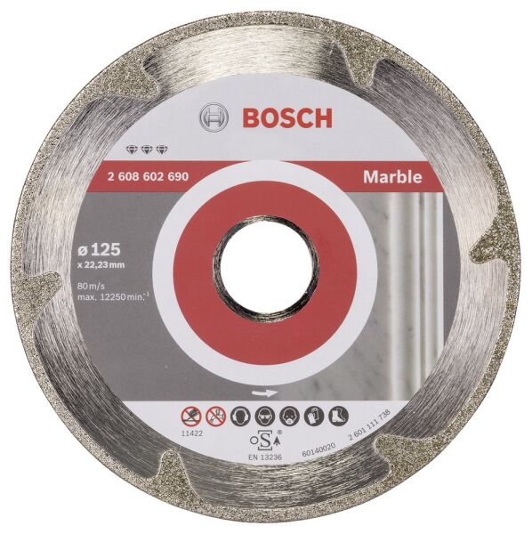 Bosch - Best Serisi Mermer İçin Elmas Kesme Diski 125 mm