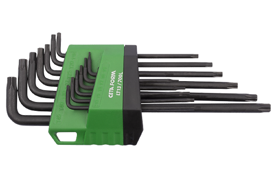 Ceta Form 13 Parça Torx L Anahtar Takımı (Uzun Tip) - LT13/700L