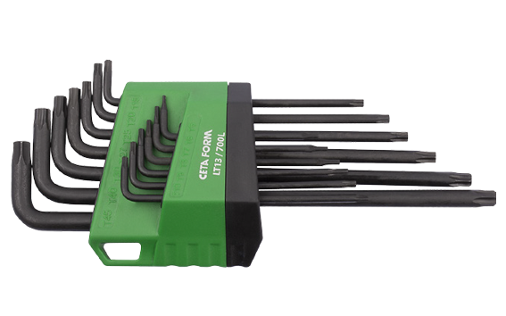 Ceta Form 13 Parça Torx L Anahtar Takımı (Uzun Tip) - LT13/700L