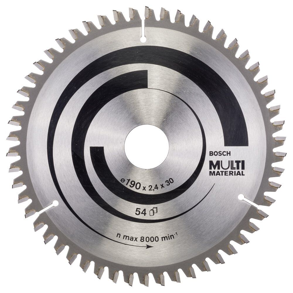 Bosch Daire Testere Bıçağı Mm Mu H 190X30-54 2608640509