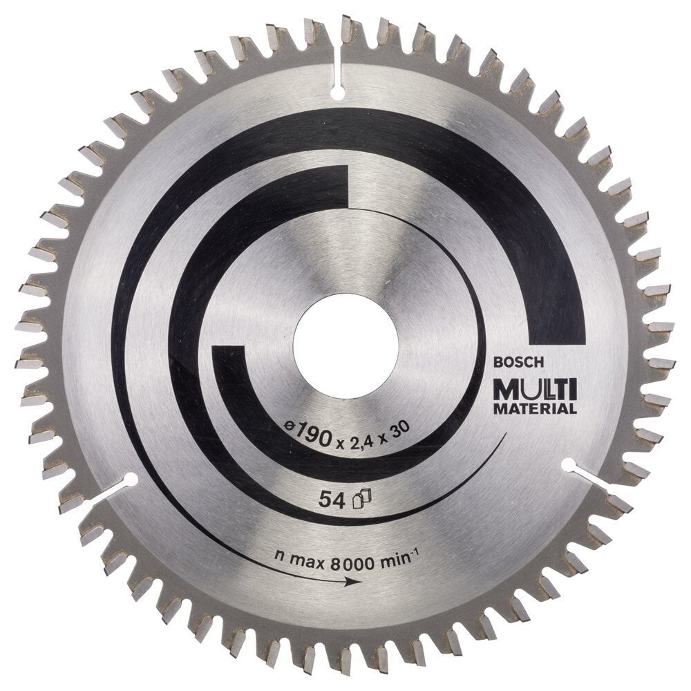 Bosch Daire Testere Bıçağı Mm Mu H 190X30-54 2608640509