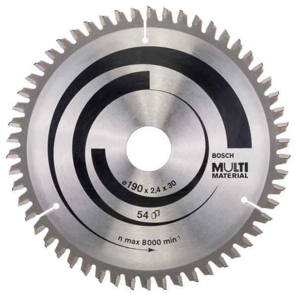 Bosch Daire Testere Bıçağı Mm Mu H 190X30-54 2608640509
