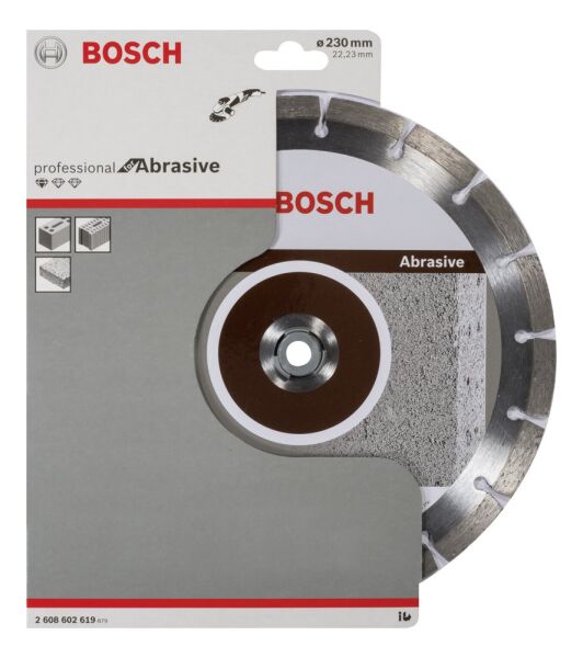 Bosch - Standard Seri Aşındırıcı Malzemeler İçin Elmas Kesme Diski 230 mm