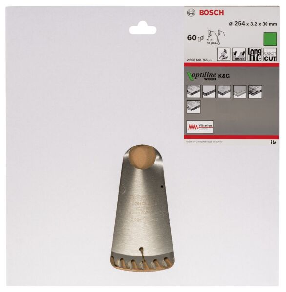 Bosch Daıre Testere Bıcagı Op Wo B 254X30-60