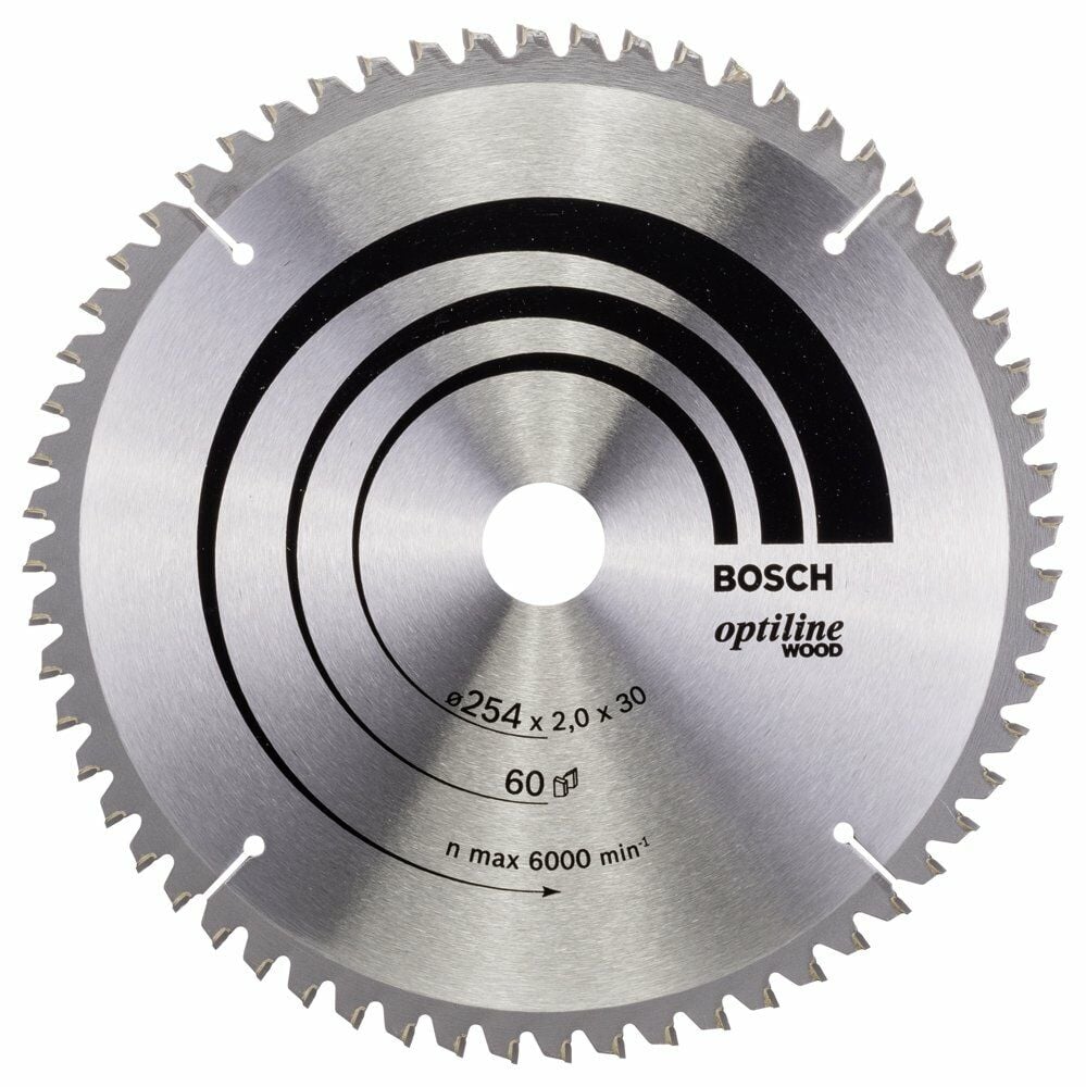 Bosch Daıre Testere Bıcagı Op Wo B 254X30-60 2608640436