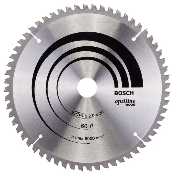 Bosch Daıre Testere Bıcagı Op Wo B 254X30-60 2608640436