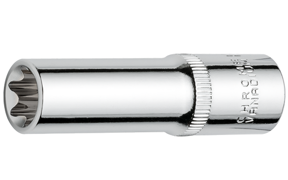 Ceta Form 3/8'' Dış Torx Derin Lokma Anahtar E14 - C16D-14