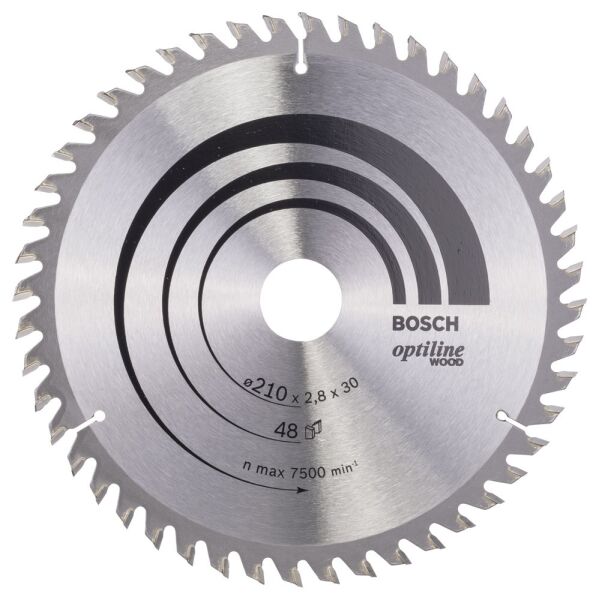 Bosch Daire Testere Bıçağı Op Wo H 210X30-48 2608640623