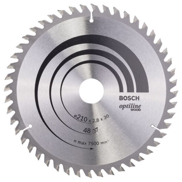 Bosch Daire Testere Bıçağı Op Wo H 210X30-48 2608640623