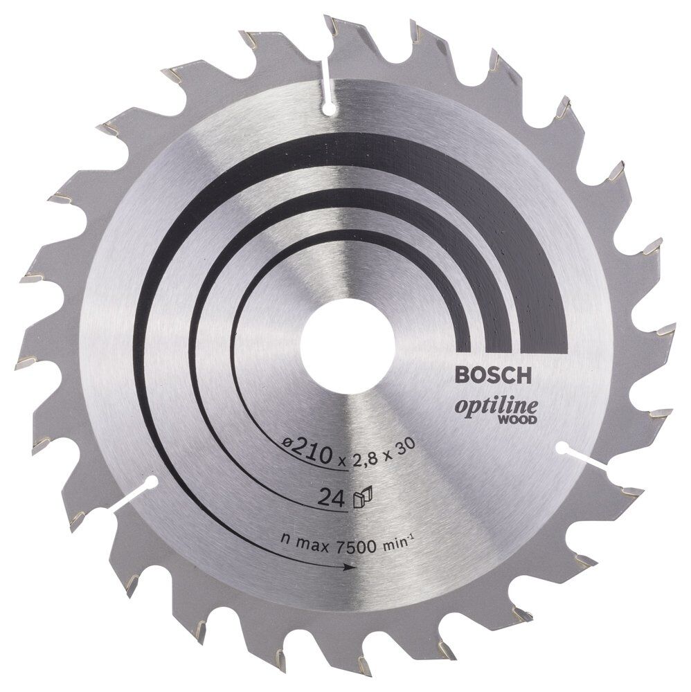 Bosch Daire Testere Bıçağı Op Wo H 210X30-24 2608640621