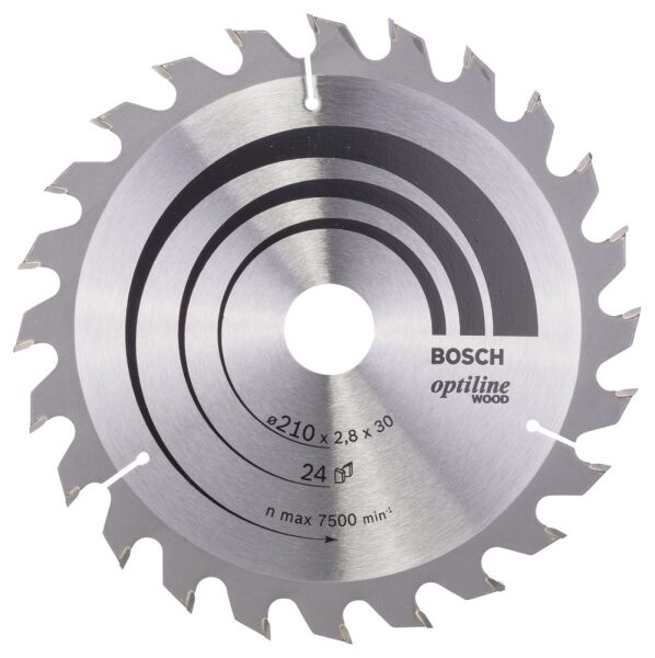 Bosch Daire Testere Bıçağı Op Wo H 210X30-24 2608640621