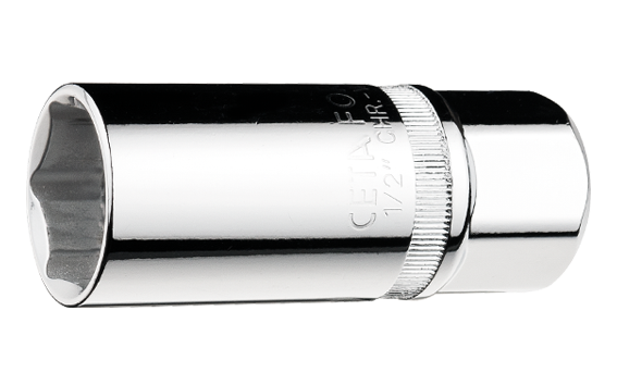 Ceta Form 3/8'' Buji Lokması (Contalı) 18 mm   - C17-R18