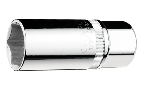 Ceta Form 3/8'' Buji Lokması (Contalı) 18 mm   - C17-R18