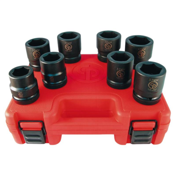 Chicago Pneumatic SS818 1'' Havalı Lokma Takımı (8 Parça) - 8940164476