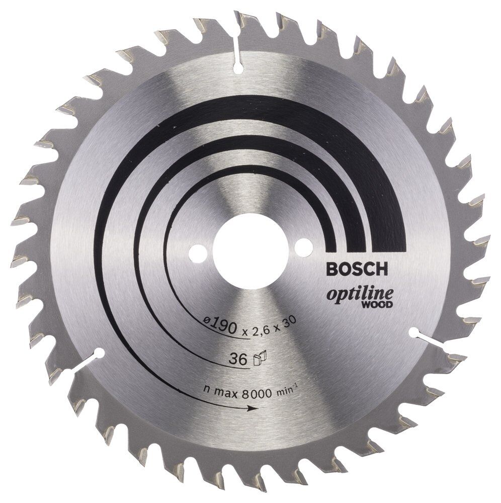 Bosch Daire Testere Bıçağı Op Wo H 190X30-36 2608640616