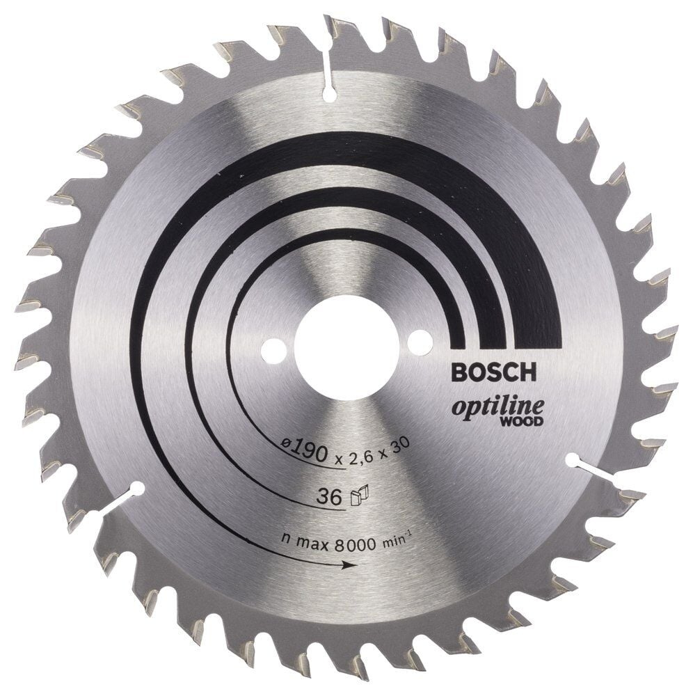 Bosch Daire Testere Bıçağı Op Wo H 190X30-36 2608640616