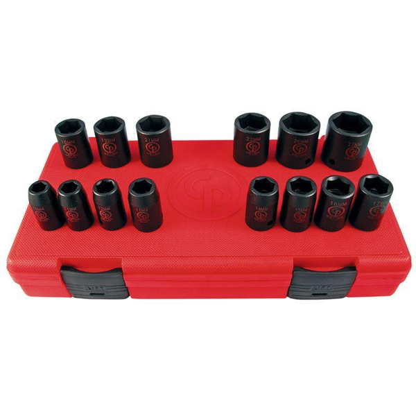 Chicago Pneumatic SS4114 1/2'' Havalı Lokma Takımı (14 Parça) - 8940164458