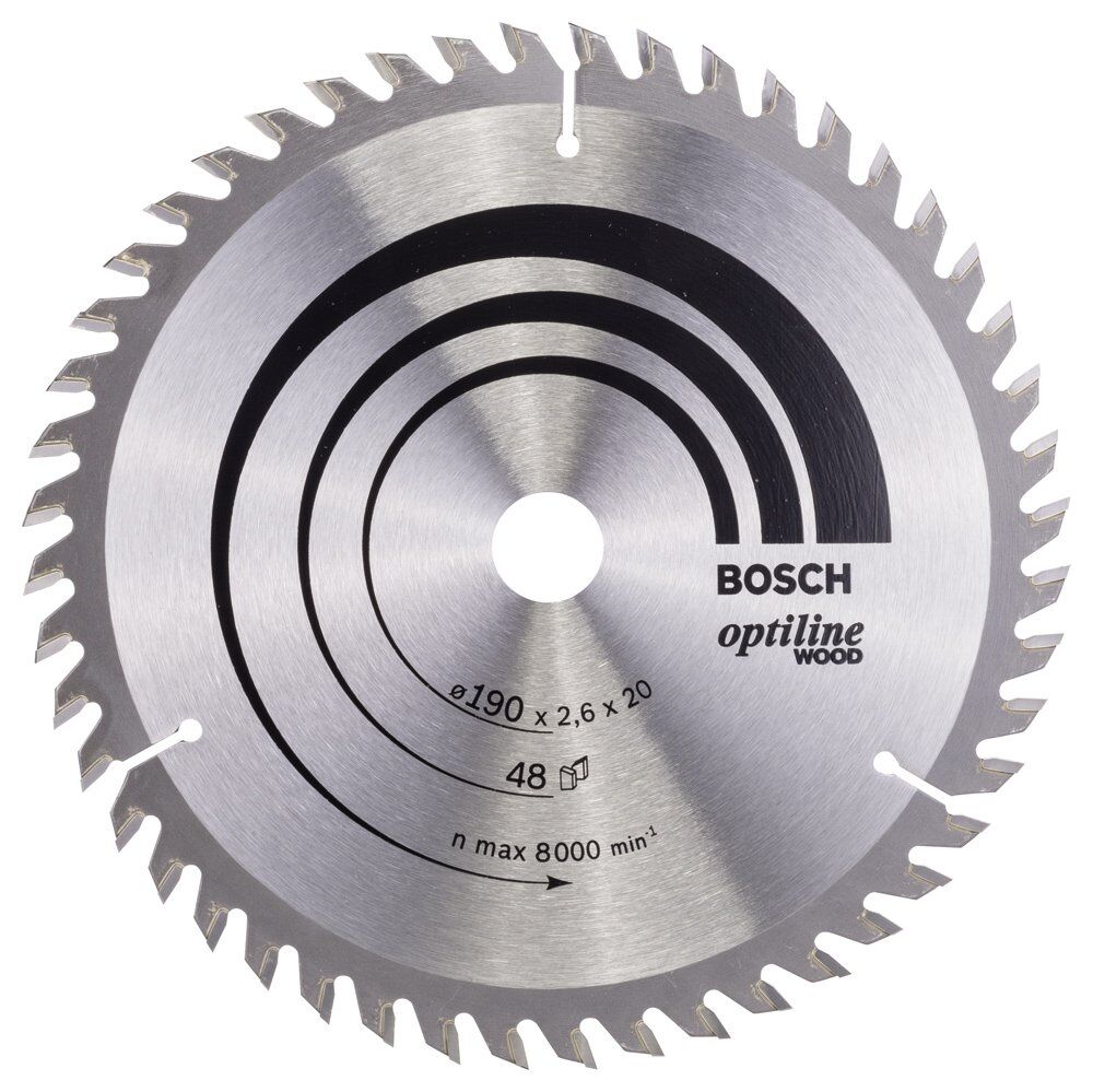 Bosch Daıre Testere Bıcagı Op Wo H 190X20-48 2608640614