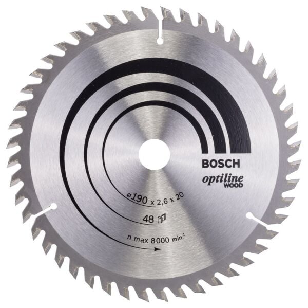 Bosch Daıre Testere Bıcagı Op Wo H 190X20-48 2608640614