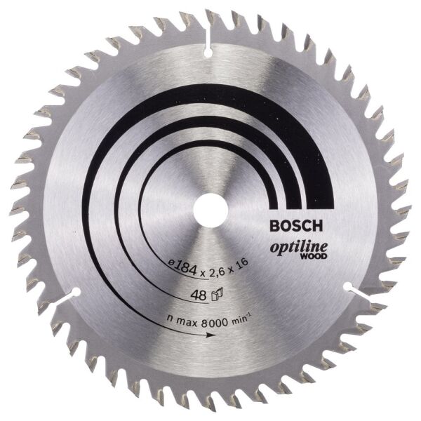 Bosch Daire Testere Bıçağı Op Wo H 184X16-48 2608641181