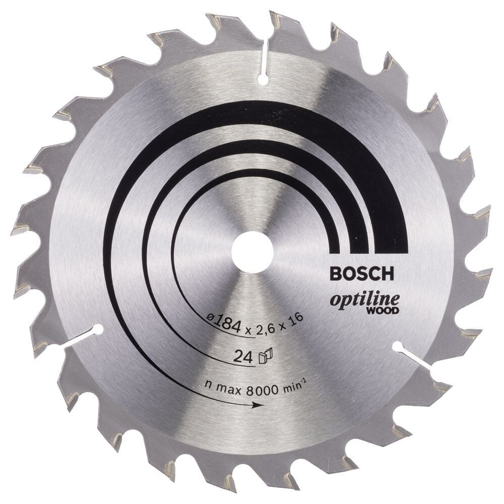 Bosch Daire Testere Bıçağı Op Wo H 184X16-24 2608640817