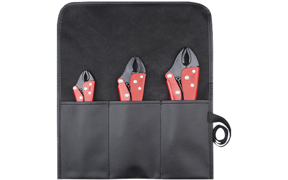 Ceta Form 3 Parça Üniversal Ayarlı Pense Takımı (Deri Çantalı) - E50-R03