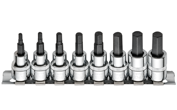 Ceta Form 8 Parça 3/8''Allen Uçlu Lokma Takımı - C18S-RH08