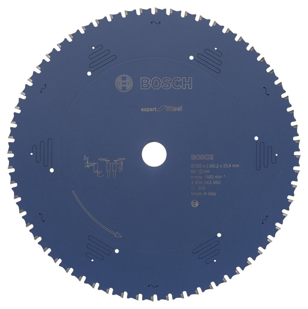 Bosch Daıre Testere Bıçagı Ex Sl B 305X25,4-60 2608643060
