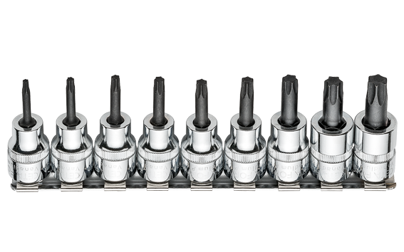 Ceta Form 9 Parça 3/8'' Torx Uçlu Lokma Takımı - C18S-RT09