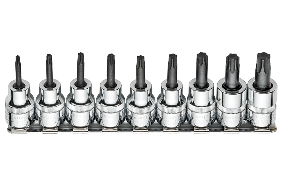 Ceta Form 9 Parça 3/8'' Torx Uçlu Lokma Takımı - C18S-RT09