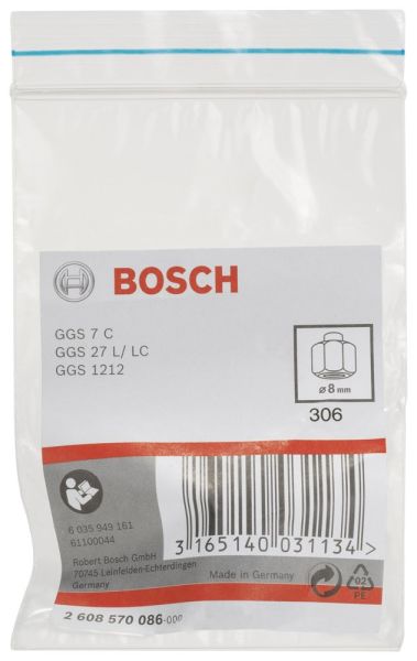 Bosch - GGS 7C-27 L/C Sıkma Somunlu Penset 8 mm