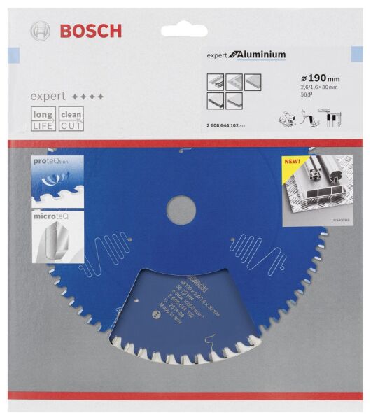 Bosch Exal Daıre Testete Bıcagı 190*30 Mm 56 D E 2608644102