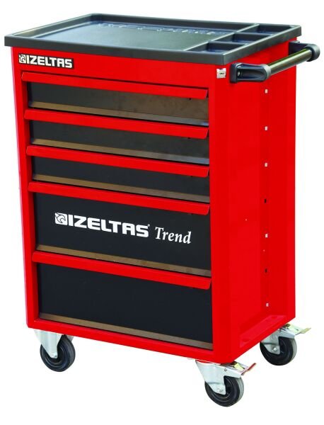 İzeltaş Trend Serisi Takım Dolabı - 5 Çekmeceli (Dolu - 93 Parça) - 8244005096