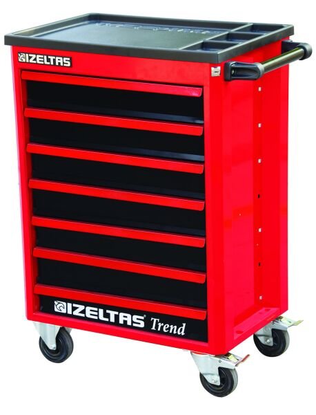 İzeltaş Trend Serisi Takım Dolabı - 7 Çekmeceli (Boş) - 8244321007