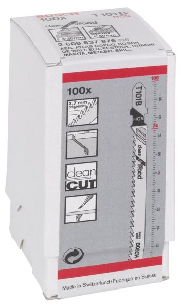 Bosch T 101 B Clean For Wood 100'Lu 2608637876
