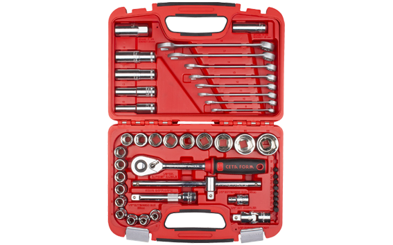 Ceta Form 49 Parça 1/2'' 6 Köşe Lokma ve Anahtar Seti - C20-49PH2