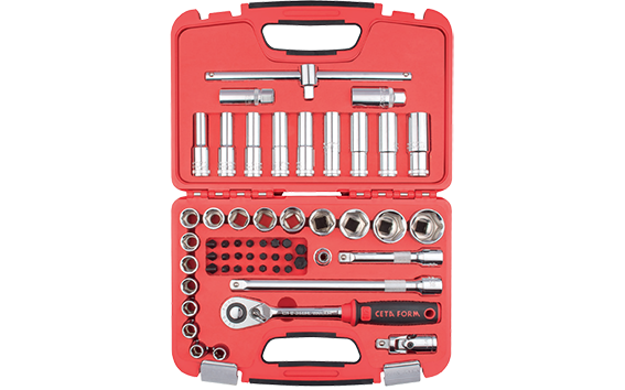 Ceta Form 56 Parça 1/2'' 6 Köşe Lokma Takımı - C20-56PH2