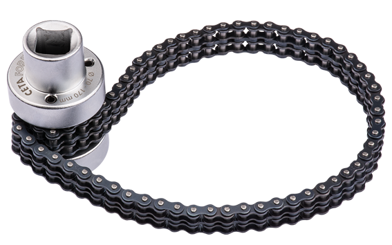Ceta Form Zincirli Yağ Filtre Anahtarı - 1/2'' Kareli - (Ø 70-170 mm) - N14-032SQ