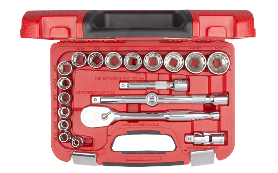 Ceta Form 20 Parça 1/2'' 12 Köşe (Yıldız) Lokma Takımı (SAE) - C20A-20PBT