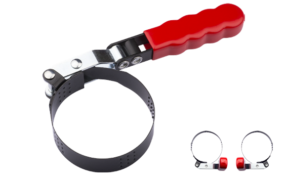 Ceta Form Metal Bantlı Yağ Filtre Anahtarı (Döner Kafa) 95-110 mm - N14-04S3