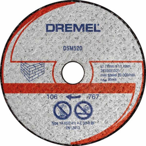 DREMEL® DSM20 Duvar Kesme Diski (DSM520) - 2615S520JB
