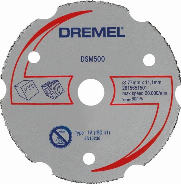 DREMEL® DSM20 Çok Amaçlı Karpit Kesme Diski (DSM500) - 2615S500JB