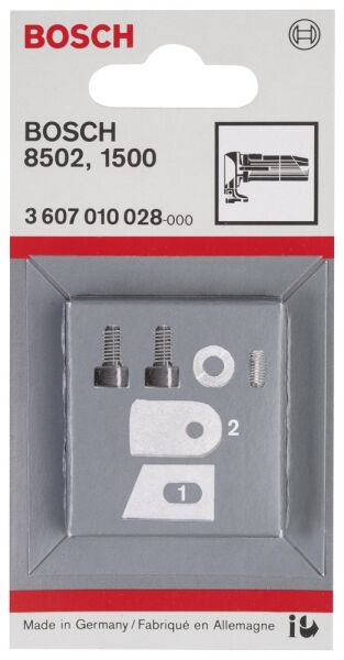 Bosch - GSC 1,6; 9,6 V için 5 Parça Bıçak Seti