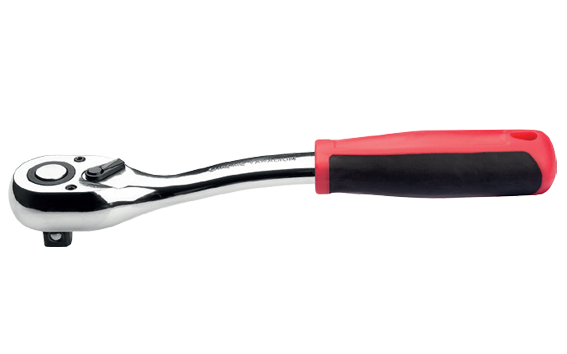 Ceta Form 1/2'' Düğmeli Cırcır Kolu (Açılı Gövde) - C21-14N