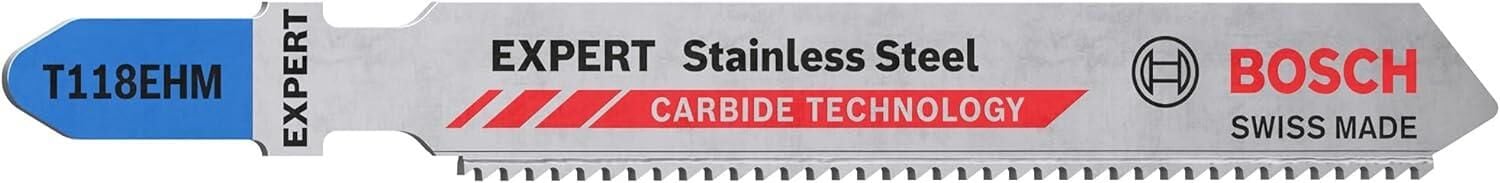 BOSCH EXPERT STAINLESS STEEL' T 118 EHM DEKUPAJ TESTERE BICAGI 3 PARCA