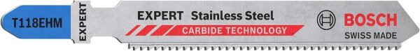 BOSCH EXPERT STAINLESS STEEL' T 118 EHM DEKUPAJ TESTERE BICAGI 3 PARCA