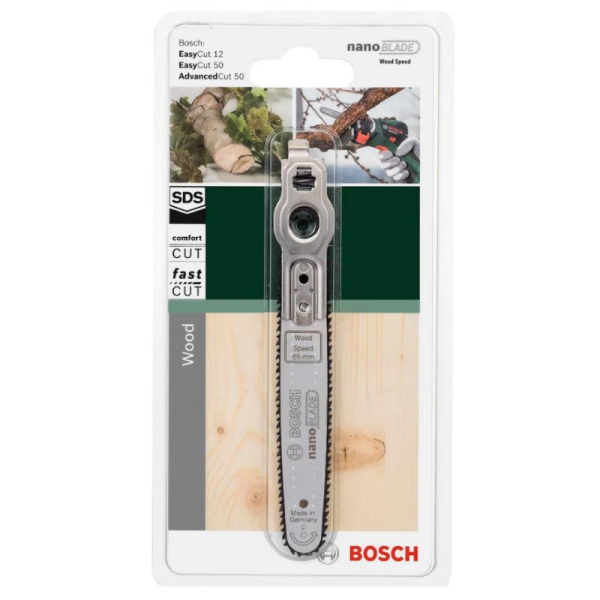 Bosch NanoBlade Ahşap Testere Bıçağı 65 mm - 2609256D86