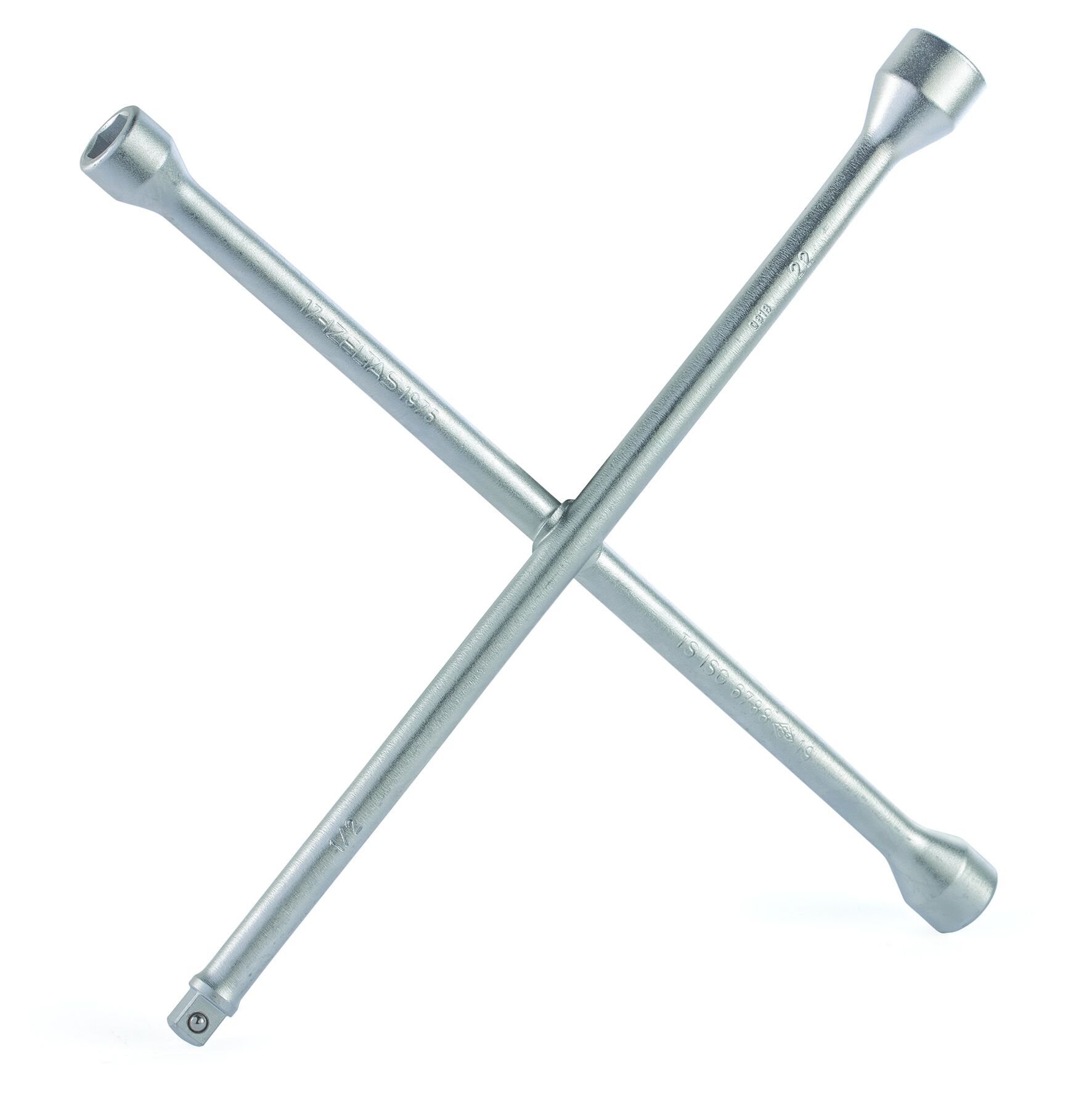 İzeltaş 1/2'' Adaptörlü Bijon Anahtarı İstavroz Tipi - 1975091322