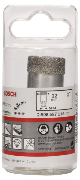 Bosch Dryspeed 22*35 Mm 2608587116