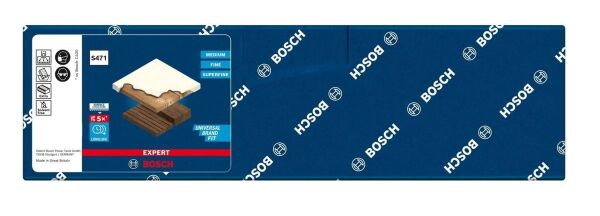 Bosch Expert S471 İnce Kum Dört Taraflı Sünger Su Zımparası